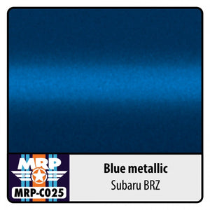 Peinture Mr. Paint MRP-C025 Bleu métallisé pour Subaru BRZ 30 ml