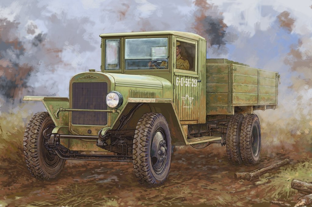 Camion russe ZIS-5B Hobby Boss 83886, échelle 1/35
