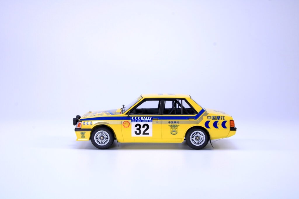 NuNu PN24032 Mitsubishi Lancer Turbo 85 Rallye Hong Kong-Pékin 1/24 – image 6