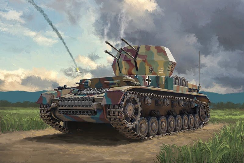 Italeri 7074 FLAKPANZER IV WIRBELWIND 1/72 – Bild 2
