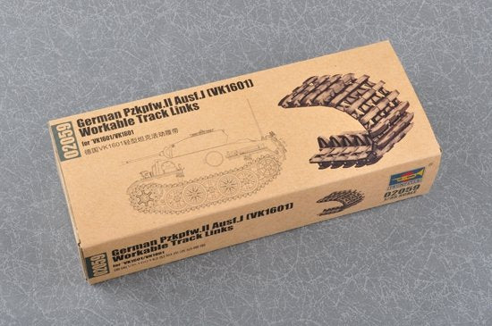 Trumpeter 02059 Pzkpfw.II Ausf.J allemand (VK1601) Chenilles fonctionnelles (1/35)