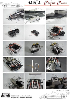 KA Models FE-20003 126C2 SAN MARINO PERFECT PARTS pour Fujimi 1/20 – image 7