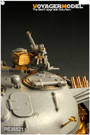 Maquette Voyager PE35521 Char moyen russe moderne T-62 Mod.1984 de base pour TRUMPETER 01554 1/35 – immagine 3