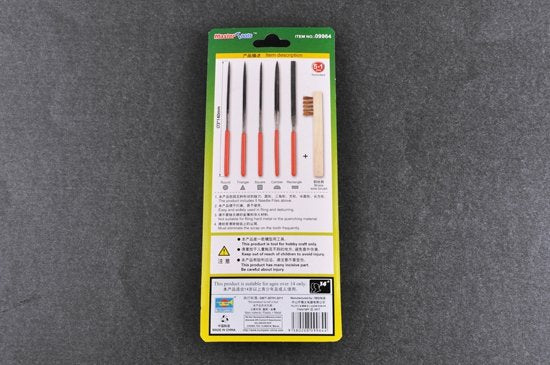 Jeu de limes aiguilles assorties Trumpeter 09964 (denture moyenne) - 3 x 140 mm – immagine 2
