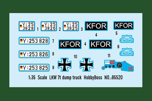 Camion benne Hobby Boss 85520 LKW 7t 1/35 – image 4