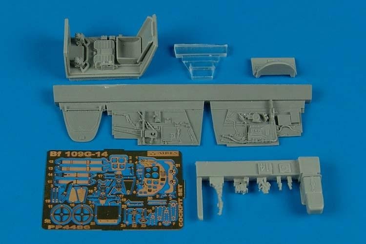 Maquette de cockpit Aires 4486 Bf 109G-14 au 1/48 Academy