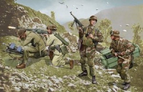 Dragon 6743 Troupes allemandes du Brandebourg, Leros 1943 (Ensemble de 4 figurines) (1/35) – image 2