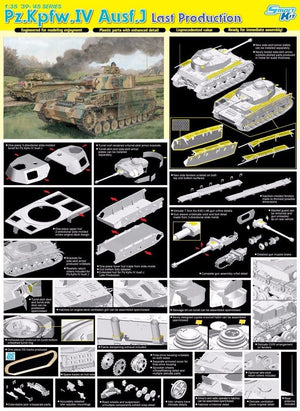 Dragon 6575 Pz.Kpfw.IV Ausf.J Dernière Production (1/35)  – Bild 2