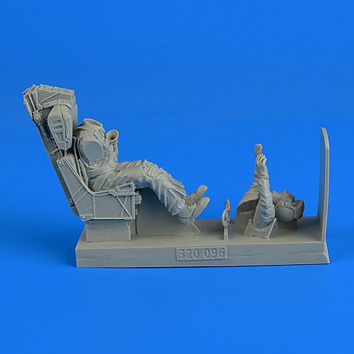 Aerobonus 320096 Pilote de chasse de l&amp;#39;US Navy avec siège éjectable pour F-8 pour Trumpeter 1/32