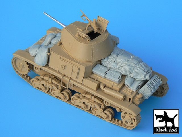 Ensemble d&amp;#39;accessoires Black Dog T35005 Carro armato pour maquettes Tamiya 1/35 – image 3