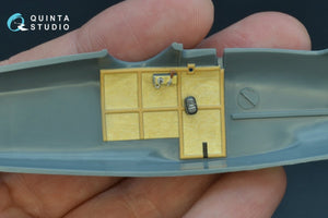 Intérieur imprimé en 3D et coloré sur papier décalcomanie Quinta Studio QD48174 Albatros D.III (pour kit Eduard) 1/48 – Bild 5