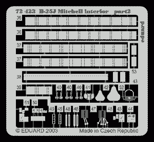 Eduard BIG7201 B-25J 1/72 HASEGAWA – Bild 6