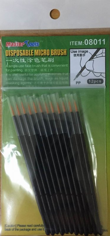 Micro-brosse jetable Trumpeter 08011