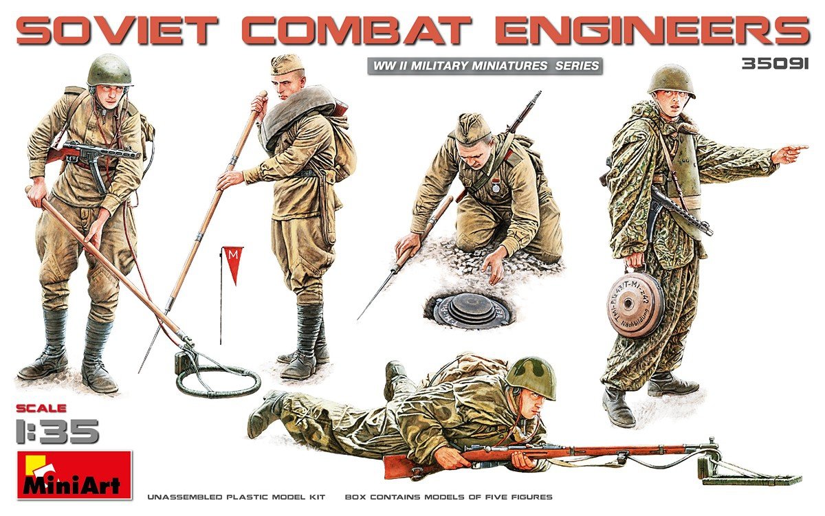 MiniArt 35091 INGÉNIEURS DE COMBAT SOVIÉTIQUES 1/35
