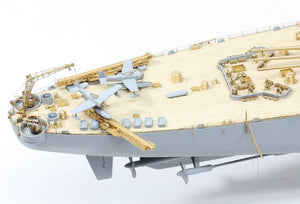 Pontos 37026FB USS BB-63 Missouri 1945 Ensemble de détails avancés (Pont en bois teinté bleu 20B) (1/350) – immagine 5