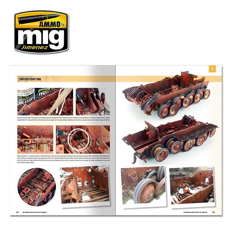 AMMO de Mig Jimenez 6098 LE GUIDE DE MODÉLISATION POUR LA ROUILLE ET L&amp;#39;OXYDATION (Anglais) – Bild 5