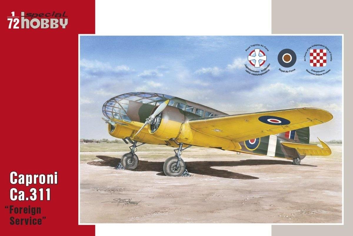 Special Hobby 72313 Caproni Ca.311 Service extérieur 1/72
