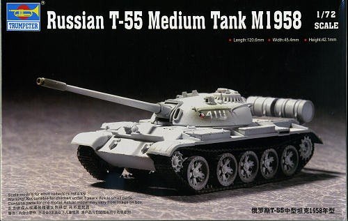 Trumpeter 07282 T-55 Char moyen M1958 (1/72)
