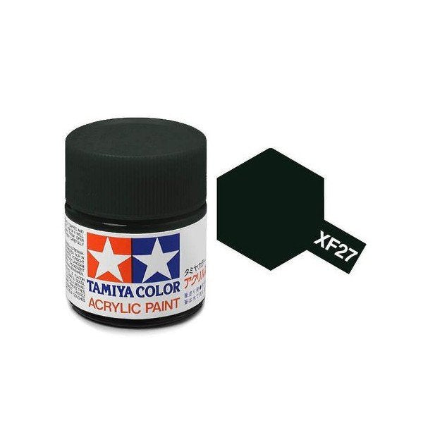 Tamiya 81327 Acryl XF-27 Noir Vert 23ml