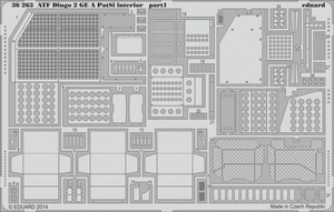 Eduard 36263 ATF Dingo 2 GE A PatSi intérieur REVELL 1/35