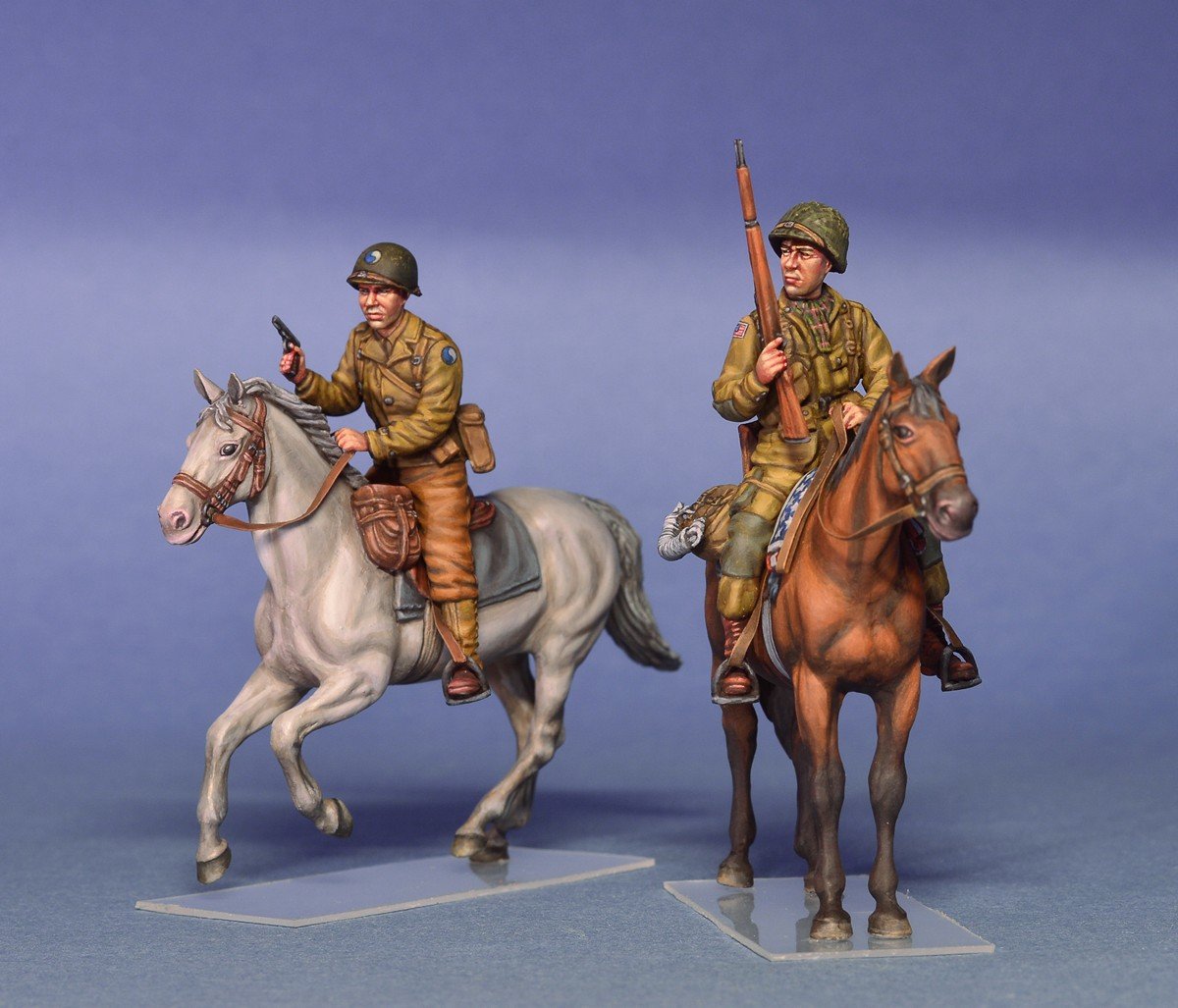 MiniArt 35151 CAVALIERS AMÉRICAINS. NORMANDIE 1944 (1/35) – immagine 3