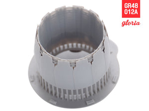 Gloria GR48012A F-16CJ F110-GE Exhaust Nozzle &amp;amp; Afterburner OPEN TAMIYA 1/48 – zdjęcie 5