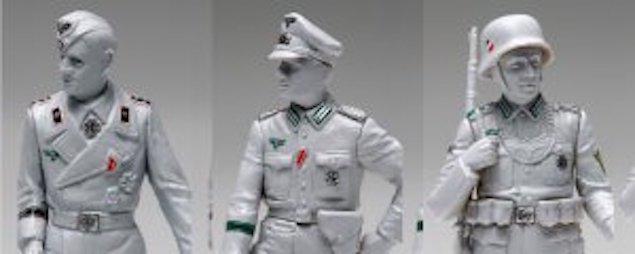 Planche de décalcomanies Tamiya 12625 1/16 1/35 Insignes allemands de la Seconde Guerre mondiale Tamiya (1/16 1/35) 