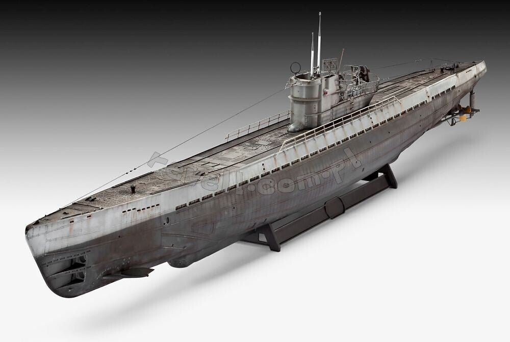 Revell 05180 Sous-marin allemand Type IX (U505) - Édition limitée 1/72 – image 3