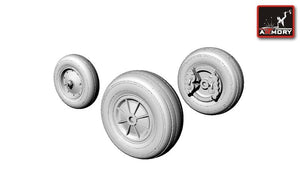 Roues Trojan T-28 d&amp;#39;Armory Models AW48301 au 1/48 – imagen 3