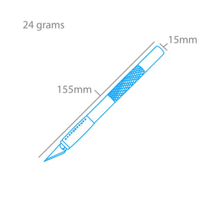 Couteau de précision à poignée souple Modelcraft PKN4301 n° 1 – image 2