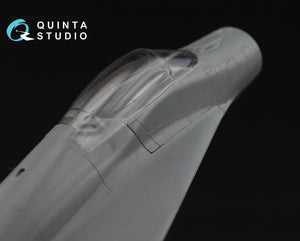 Quinta Studio QC72002 MiG-29 verrière transparente thermoformée 2 pièces (pour kit Zvezda 7278, 7309) 1/72 – immagine 6