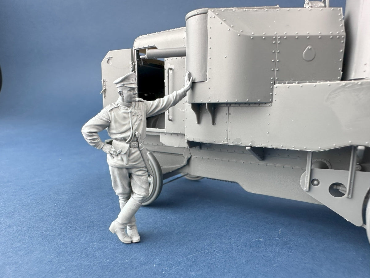 Copper State Models F35-054 Russian Armoured Car Feldwebel 1/35 – zdjęcie 2