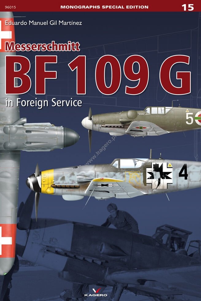 Kagero 96015 Messerschmitt BF 109 G dans le service extérieur FR