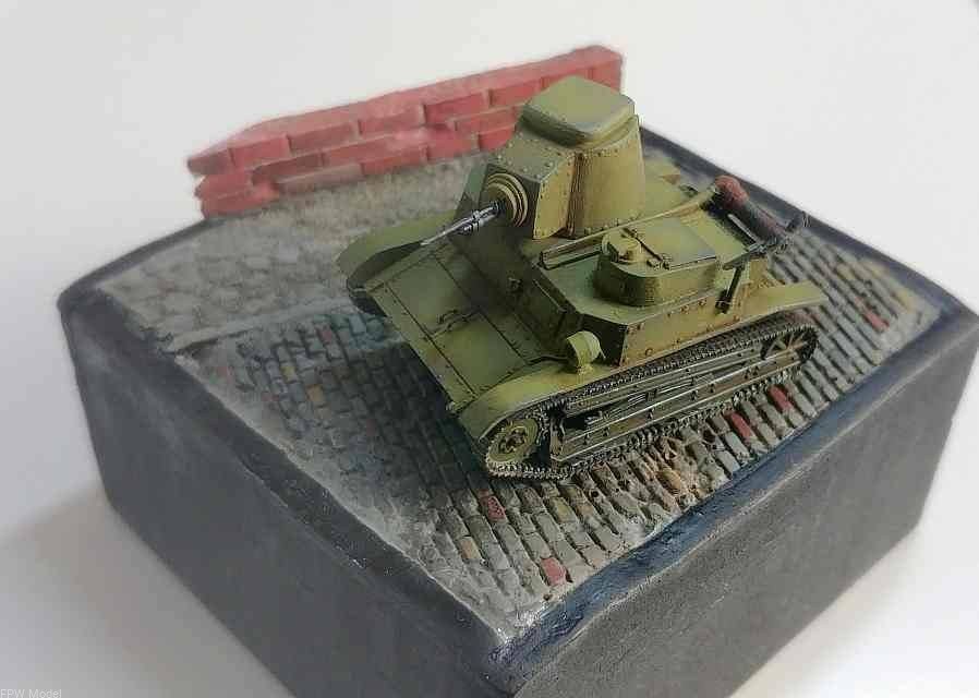 FPW Modèle 72013 TKW - prototype de chenillette avec tourelle 1/72 – image 2