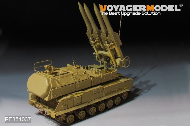 Kit de mise à niveau Voyager Model PE351037 pour le système de missiles de défense aérienne russe moderne 9K37M2 BUK-M2, compatible avec PANDA PH35034 au 1/35 – immagine 5