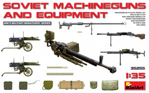 MiniArt 35255 Mitrailleuses et équipements soviétiques 1/35