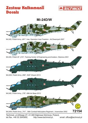 Techmod 72154 - Mi-24D/W « Hind-D/E » (1/72) – immagine 2