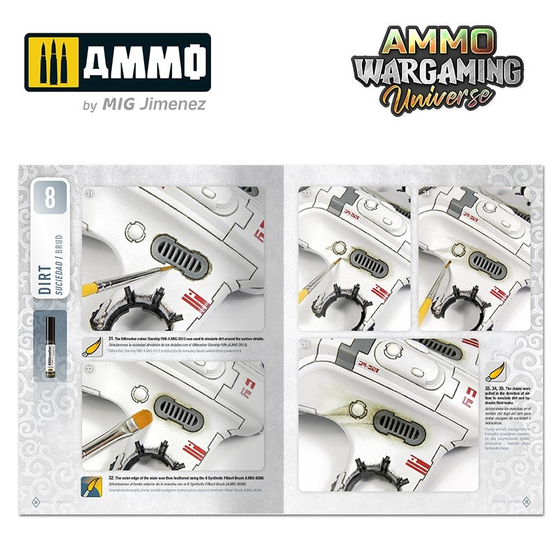 Ammo of Mig 6927 AMMO WARGAMING UNIVERSE Livre 08 - Vieillissement des avions et des vaisseaux spatiaux (anglais, espagnol, polonais) – Bild 3