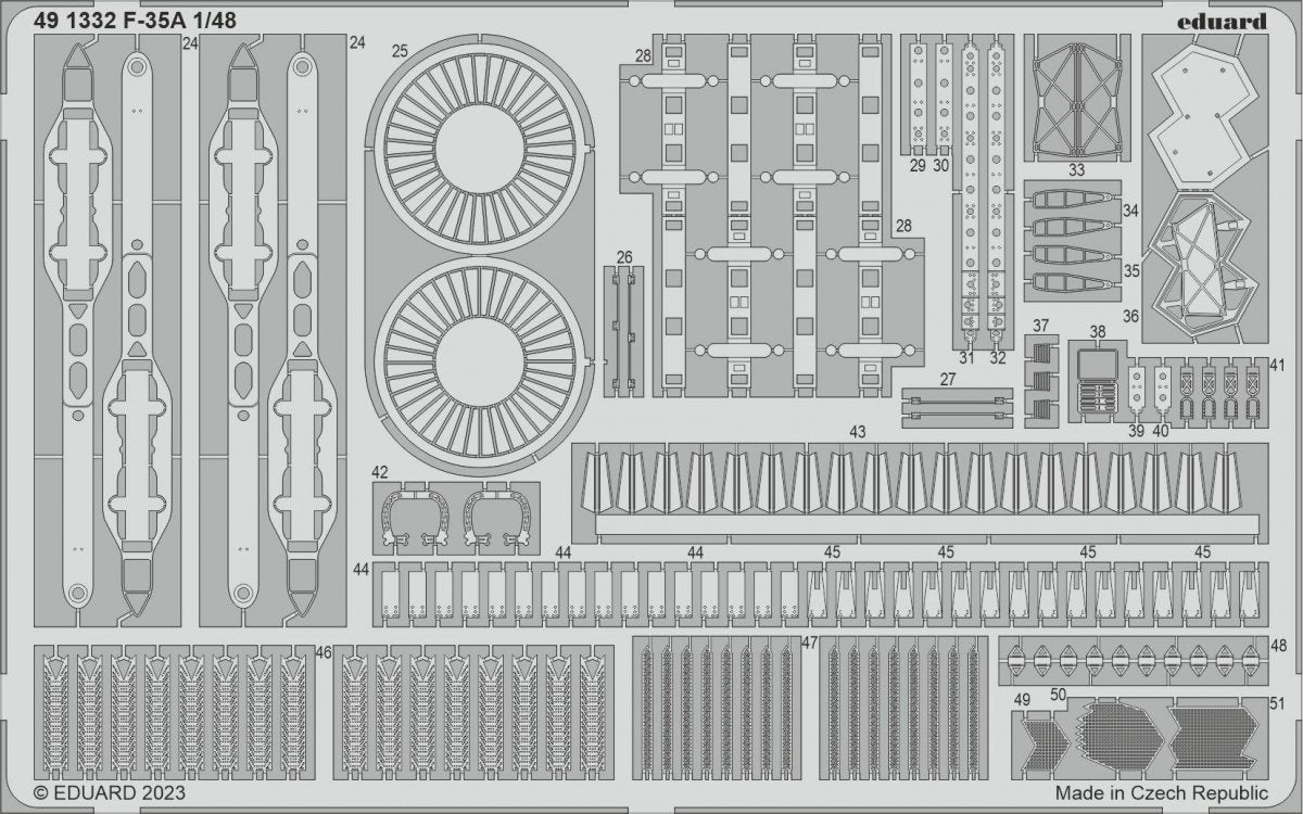 Eduard BIG49369 F-35A TAMIYA 1/48 – image 4