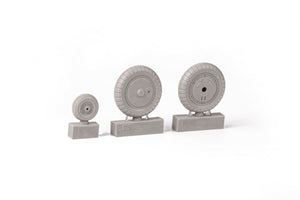 Eduard 632183 Bf 109G-4 wheels REVELL 1/32 – zdjęcie 4