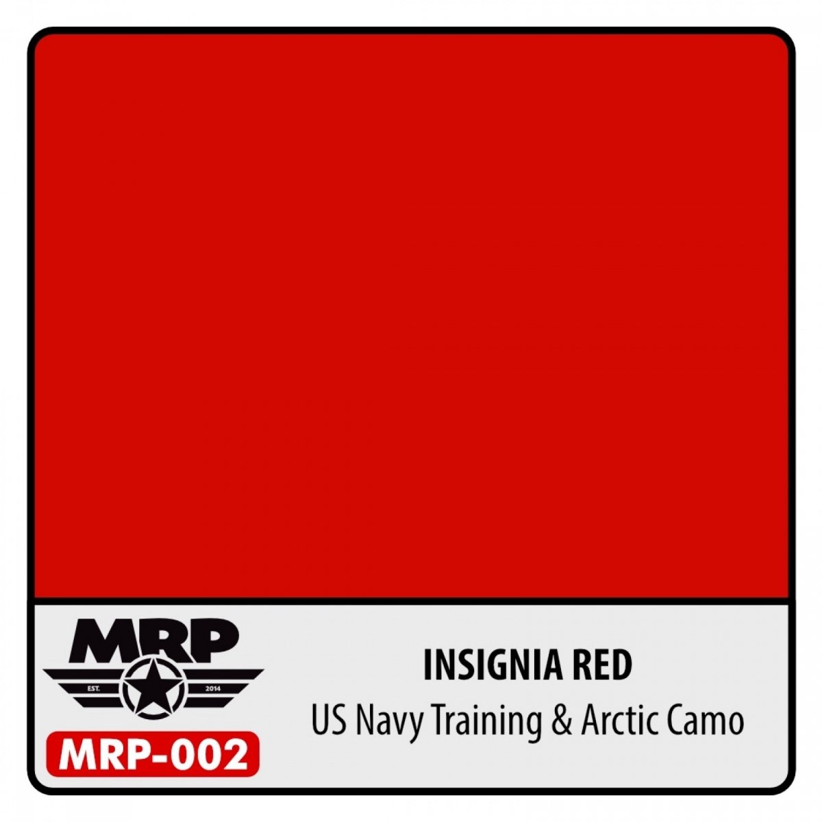 Peinture MR. Paint MRP-002 Isignia rouge camouflage d'entraînement et arctique de l'US Navy 30 ml