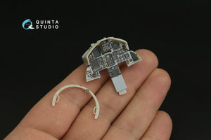 Intérieur imprimé en 3D et coloré sur papier décalcomanie pour F-15C Late/F-15J Late (Tamiya) (petite version) Quinta Studio QDS-32157 – image 2