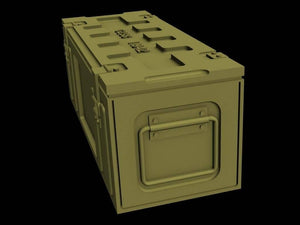 Panzer Art RE35-598 C238 Boîtes de munitions britanniques pour canons de 75 mm et de 6 livres (6 pièces) 1/35 – image 3