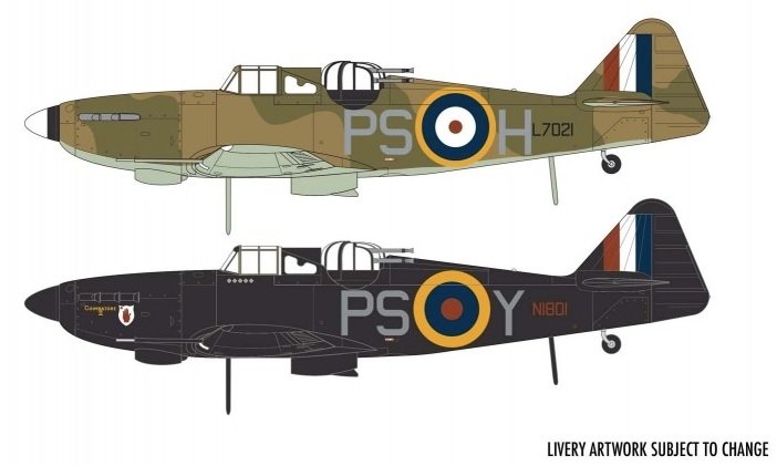 Airfix 05128A Boulton Paul Defiant Mk.1 1/48 – Bild 3