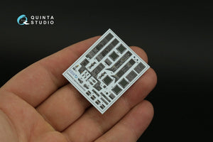 Intérieur imprimé en 3D et coloré sur papier décalcomanie Quinta Studio QD48375 AH-64E (Hasegawa) 1/48 – image 5