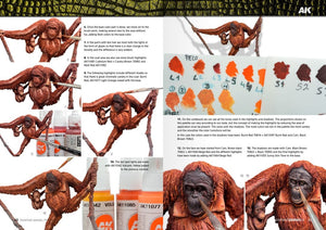 AK Interactive AK518 AK LEARNING 14 : PEINTURE DE FIGURINES D&amp;#39;ANIMAUX (Anglais) – Bild 10
