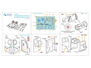 Kit de détail Quinta Studio QT35009 Dodge WC-54 (Zvezda) 1/35 – image 12