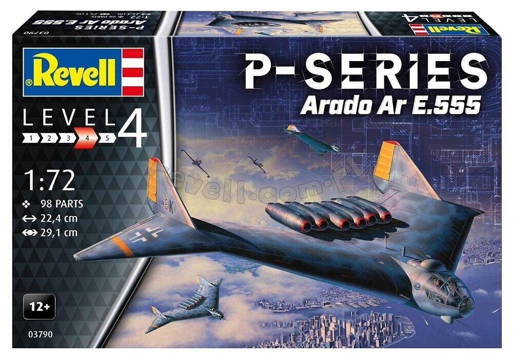 Revell 03790 Arado Ar E.555 Série P 1/72 – Bild 2