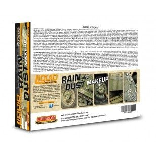 Lifecolor LP03 Liquid pigments Set Rain and dust 6x22ml – zdjęcie 2