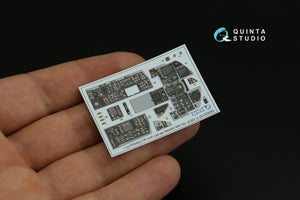 Quinta Studio QD32157 F-15C Late/F-15J late 3D-Printed &amp;amp; coloured Interior on decal paper (Tamiya) 1/32 – zdjęcie 3